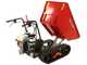 Benassi M503DH - Motocarriola cingolata - Cassone dumper idraulico - Portata 550Kg