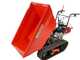 Benassi M503DH - Motocarriola cingolata - Cassone dumper idraulico - Portata 550Kg