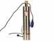 Ribimex PRPVC752/43F - Pompa sommersa per pozzi - 750 W - Acque chiare
