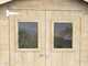Alce Hobby 248x248 - Casetta da giardino in legno - Con finestre e porta a doppia anta - 248x248x217 cm