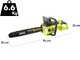 Ryobi RY36CSX50A-0 - Elettrosega da taglio - 36V - SENZA BATTERIE E CARICABATTERIE