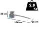 OUTLET - PICCOLI DIFETTI ESTETICI - AMA TD-46 - Solforatrice manuale - Cinghie di sostegno