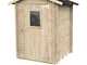 Alce Hobby 146x146 - Casetta da giardino in legno - Con finestra frontale - 146x146x204 cm