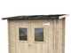 Alce Hobby 198x98 - Casetta da giardino in legno - Con finestre frontali - 198x98x197 cm