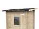 Alce Hobby 146x98 - Casetta da giardino in legno - Con finestra frontale - 146x98x197 cm