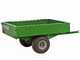 OUTLET - DIFETTI ESTETICI - Francini FQ6 - Carrello trainato per trattorino in acciaio - 150x110(h 25 cm)