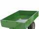 OUTLET - DIFETTI ESTETICI - Francini FQ6 - Carrello trainato per trattorino in acciaio - 150x110(h 25 cm)