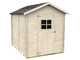 Alce Gaeta 178x218 - Casetta da giardino in legno - Con finestra frontale - Gaeta 178x218x205 cm