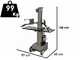 OUTLET - UTILIZZATO PER PROVA - Blackstone EVL 8-55 - Spaccalegna elettrico - Verticale