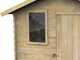 Alce Livia 198x130 - Casetta da giardino in legno - Con finestra frontale - 198x130x205 cm