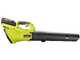 Ryobi RY36BLB-0 - Soffiatore a batteria per foglie turbojet - 36 V - SENZA BATTERIE E CARICABATTERIE