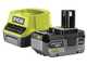 Ryobi RY18BLB-140 - Soffiatore a batteria per foglie turbojet - 18 V 4 Ah