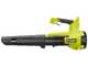 Ryobi RY18BLB-140 - Soffiatore a batteria per foglie turbojet - 18 V 4 Ah