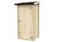 Alce Arturo 94x64 - Casetta porta attrezzi in legno - Con tetto monofalda - 94x64x188 cm