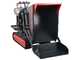 Benassi H660CS - Motocarriola cingolata - Cassone dumper idraulico con pala - Portata 600Kg - Cambio idrostatico