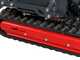 Benassi H660CS - Motocarriola cingolata - Cassone dumper idraulico con pala - Portata 600Kg - Cambio idrostatico