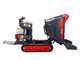 Benassi H660CS - Motocarriola cingolata - Cassone dumper idraulico con pala - Portata 600Kg - Cambio idrostatico