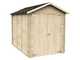 Alce Fiamma 178x273 - Casetta da giardino in legno - 178x273x226 cm