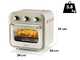 Ariete Vintage Beige - Friggitrice ad aria e forno elettrico 16L