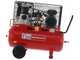 OUTLET - SENZA IMBALLO ORIGINALE - Fini Advanced MK 102-50-2M - Compressore aria elettrico monofase a cinghia - Motore 2 HP - 50 lt