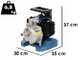 OUTLET - UTILIZZATO PER PROVA - Hyundai WP-5203 - Motopompa a scoppio autoadescante - Raccordi 25 mm