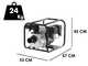 OUTLET - UTILIZZATO PER PROVA - Greenbay GB-WP 80 - Motopompa a scoppio - Raccordi da 80 mm