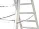 Scala in alluminio doppia 1031, 2x7 gradini, 1.70 m - Altezza stimata operativa - 2.70 m