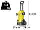Karcher K3 Home - Idropulitrice ad acqua fredda - 120 bar max - 380 lt/h