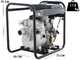 OUTLET - SENZA IMBALLO ORIGINALE - BlackStone BD-ST 8000ES - Motopompa diesel per acque nere sporche - Raccordi 80 mm