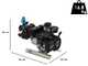OUTLET - SENZA IMBALLO ORIGINALE - Comet MTP MC 25 - Motopompa irrorazione - Motore a scoppio 4 tempi