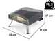 Ompagrill Vesuvio 375 - Forno a gas per pizza