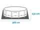 OUTLET - SENZA IMBALLO ORIGINALE - Intex Ultra XTR Frame 26330NP - Piscina Rotonda