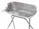 Ompagrill 60-40 Aluminized - Barbecue a carbone