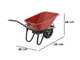 OUTLET - DA ESPOSIZIONE - GeoTech CAR 150A - Carriola elettrica a batteria 24V 12Ah con ruote traktor