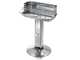 Ompagrill 60-40 Venus Inox - Barbecue a carbone