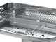 Ompagrill 60-40 Venus Inox - Barbecue a carbone