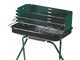 Ompagrill 60-40 Green - Barbecue a carbone