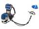 OUTLET - SENZA IMBALLO ORIGINALE - Hyundai TT-BG520-2 - Decespugliatore a zaino - 52 cc - a spalla, impugnatura singola, doppio filo