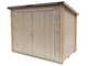 Alce Eureka 218x130 - Casetta da giardino in legno - Tetto monofalda - 218x130x167 cm