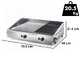 Ompagrill Double 4068/M - Plancha a gas