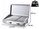 Ompagrill Double 4071/Cover/M - Plancha a gas con coperchio