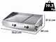 Ompagrill Double 4071/M - Plancha a gas
