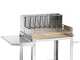 Ompagrill BetSteel 56690/X - Barbecue a legna e carbone