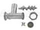 OUTLET - DIFETTI ESTETICI - Palumbo Pavi L512 - Tritacarne - Passapomodoro - Corpo in alluminio