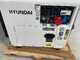 OUTLET - UTILIZZATA PER PROVA - Hyundai DHY8000SE3 - Generatore di corrente diesel silenziato carrellato con AVR 6.3 kW - Continua 6 kW Trifase