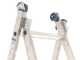 OUTLET - DIFETTI ESTETICI - Marchetti Azzurra A2, 2x8 gradini, 4.15 mt - Scala in alluminio allungabile