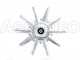 OUTLET - PICCOLI DIFETTI ESTETICI - GeoTech HPBC 550 - Decespugliatore a ruote a miscela a spinta