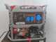 OUTLET - UTILIZZATO PER PROVA - GeoTech-Pro GGP 6500 ESA - Generatore di corrente carrellato con AVR avv. elettrico 5.4 kW - Continua 5 kW Monofase + ATS