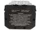 OUTLET - SENZA IMBALLO ORIGINALE - Volpi KV201 - Forbice elettrica da potatura su asta - 2X21.6V 4Ah