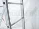 Facal Stilo, 2x10 gradini, 4.54 mt - Scala telescopica in alluminio allungabile